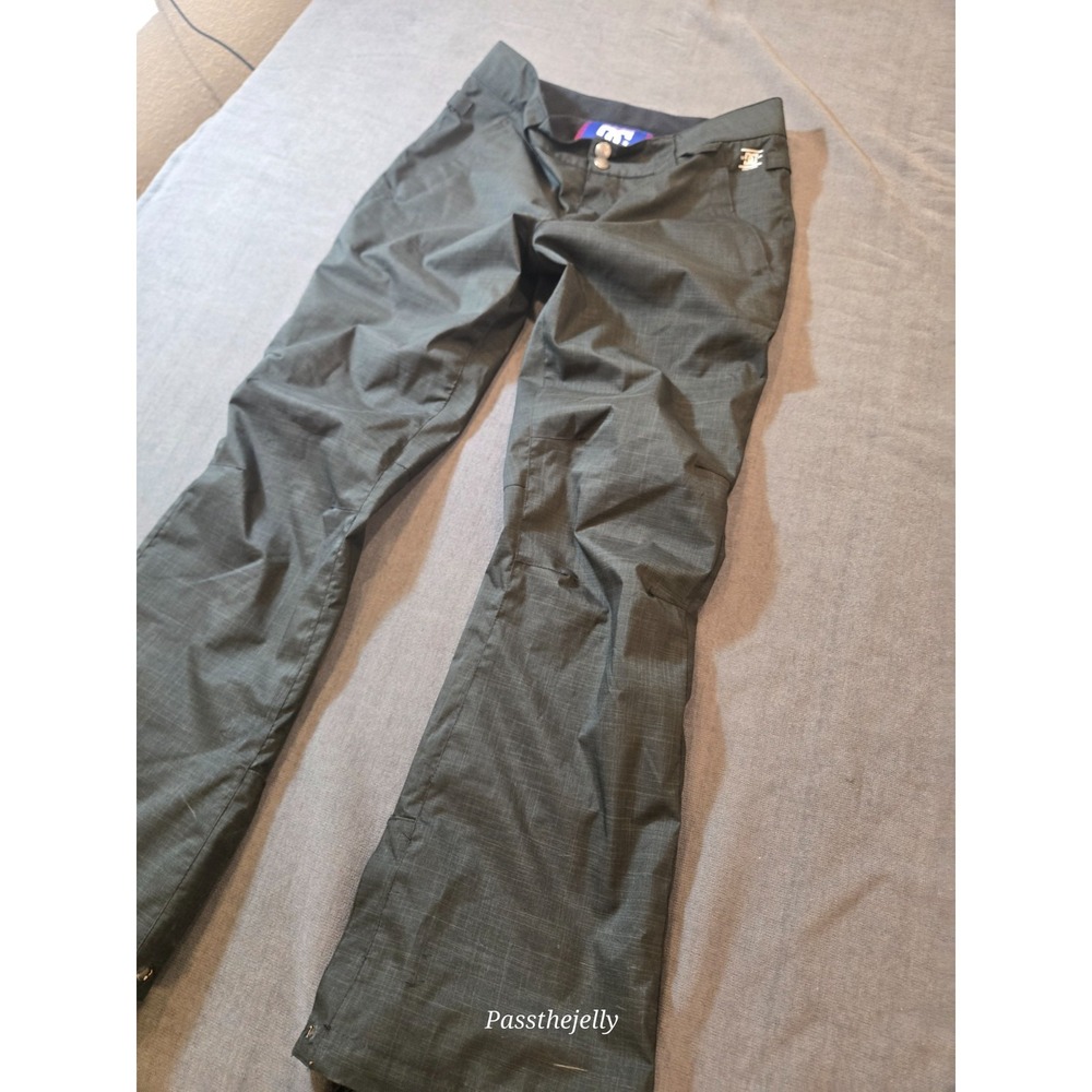 DC Shoes Black Snowboard Pants Mens Small 5000mm Waterproof Insulated Cargo Ski - Picture 14 of 14